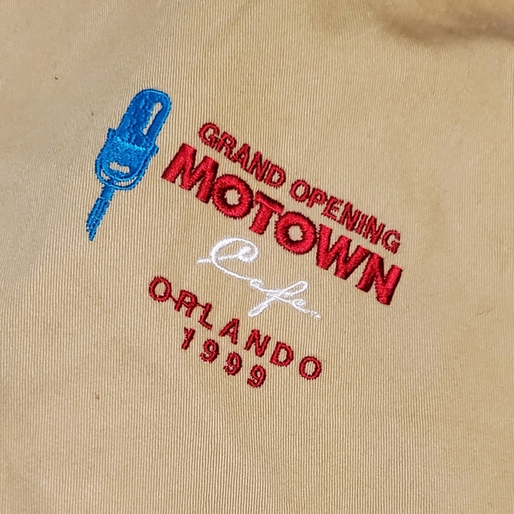 RARE Vintage Motown Cafe Orlando Jacket - Picture 9 of 12